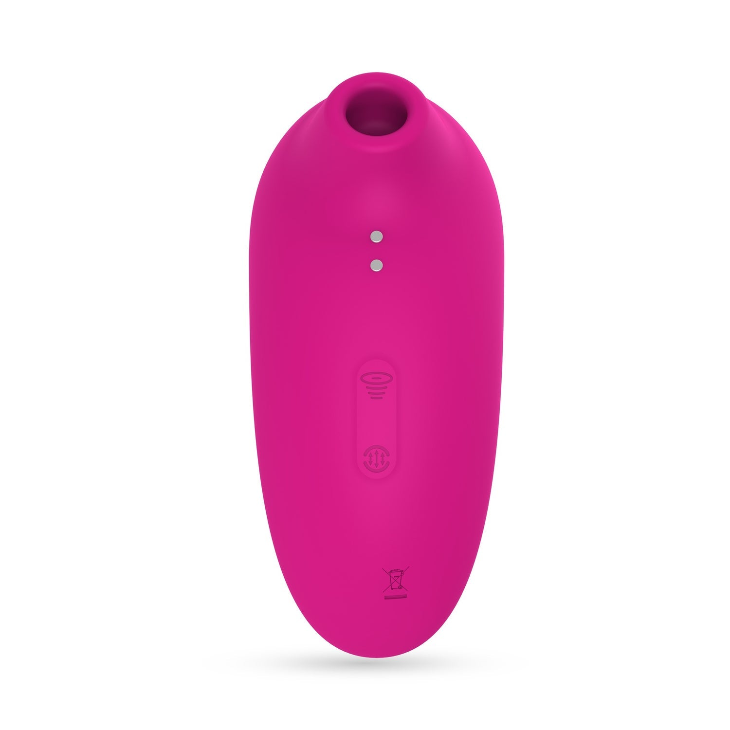 Crushious 2in1 Tapping & Sucking Vibrator Pink 1ud