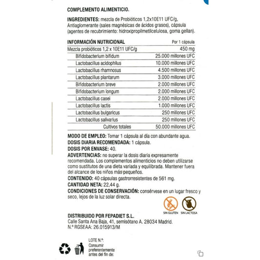 Fepadiet Fepa-Probiotic 40caps