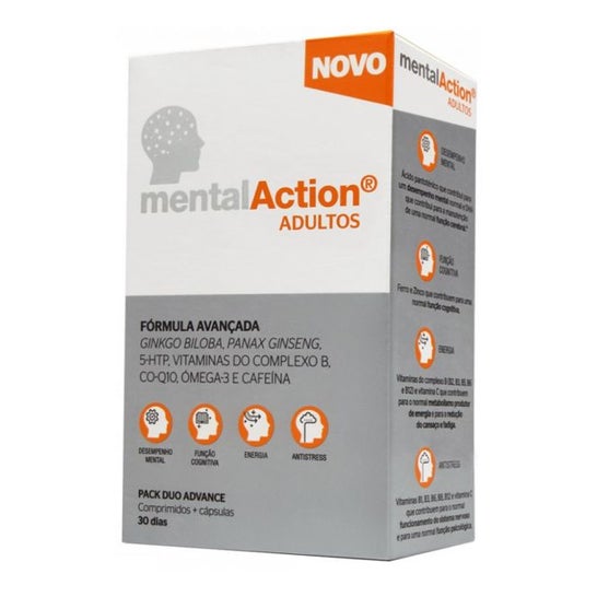 MentalAction® Adultos Comprimidos + Cápsulas 30días