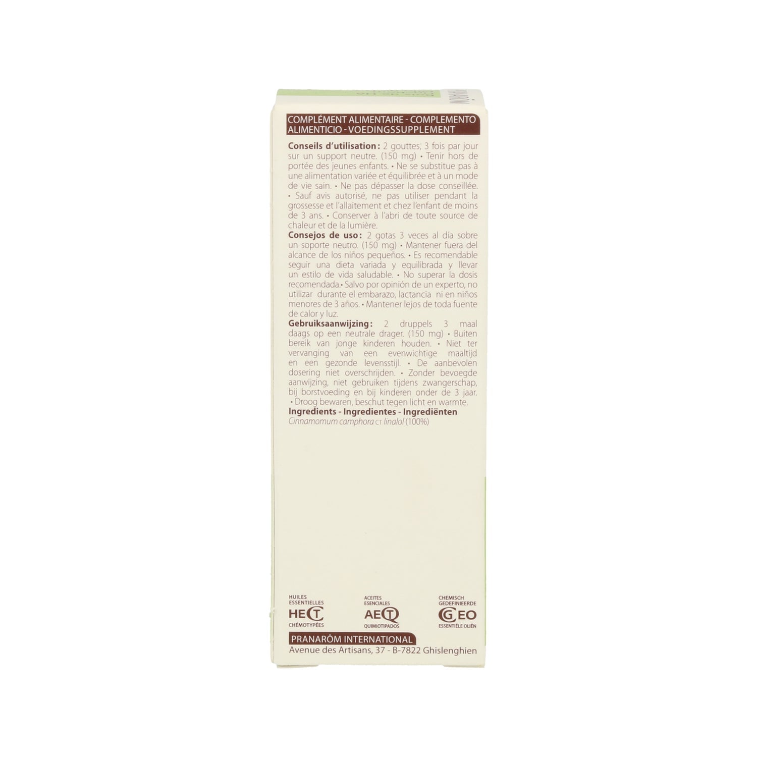 Pranarôm Aceite Esencial de Palo de Ho 10ml