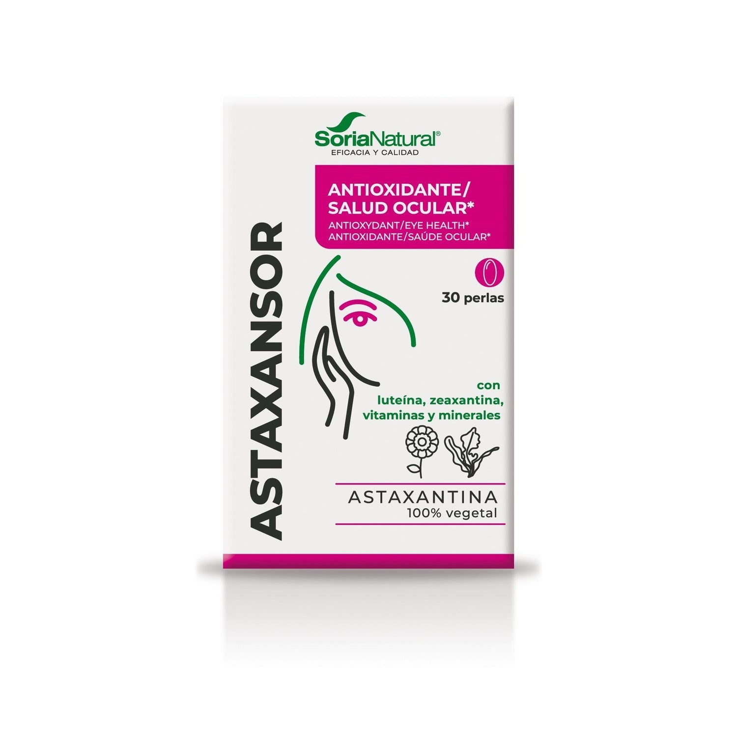Soria Natural Astaxansor 30 perlas