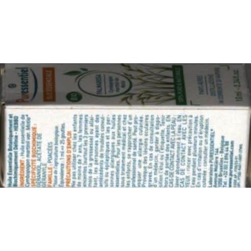 Aceite esencial Bio Palmarosa