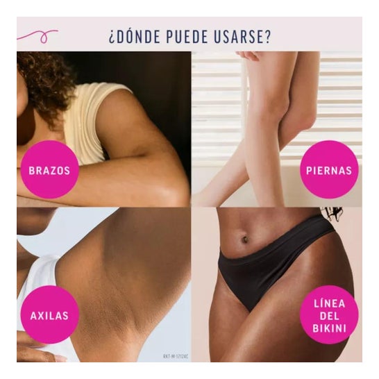 Veet Pure Bandas de Cera Depilatoria Piernas y Cuerpo Piel Sensible 40uds