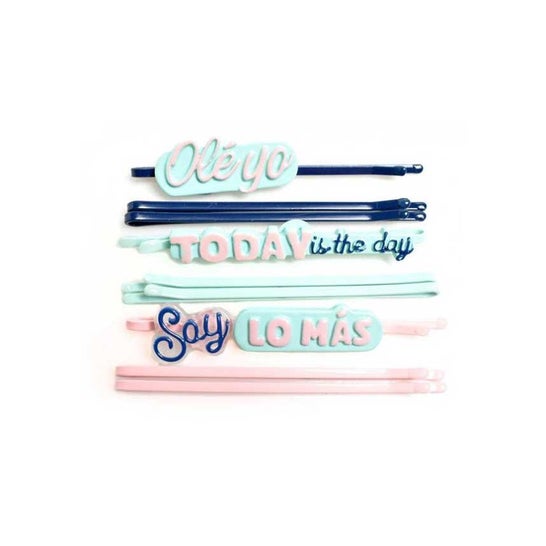 Mr Wonderful Clips de Pelo Ole Yo 9 uds
