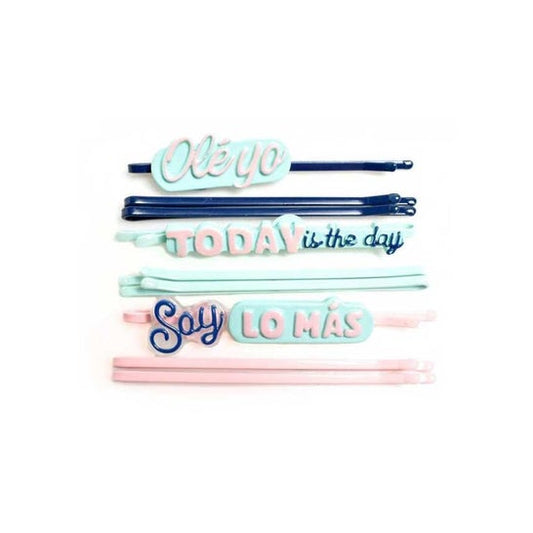 Mr Wonderful Clips de Pelo Ole Yo 9 uds