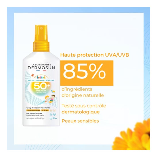 Laboratoires Dermosun Protection Expert Sensitive Enfant SPF50+ 200ml