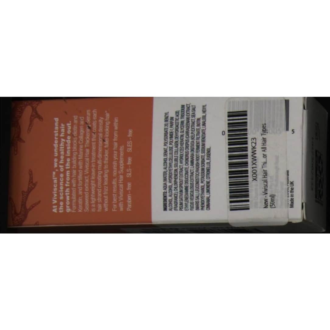 Viviscal Sérum Voluminizador y Fortalecedor del Cabello 50 ml