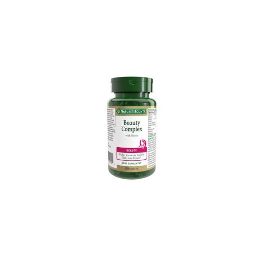Comprimidos de beleza Bounty da natureza Lex com Biotina 60 comprimidos