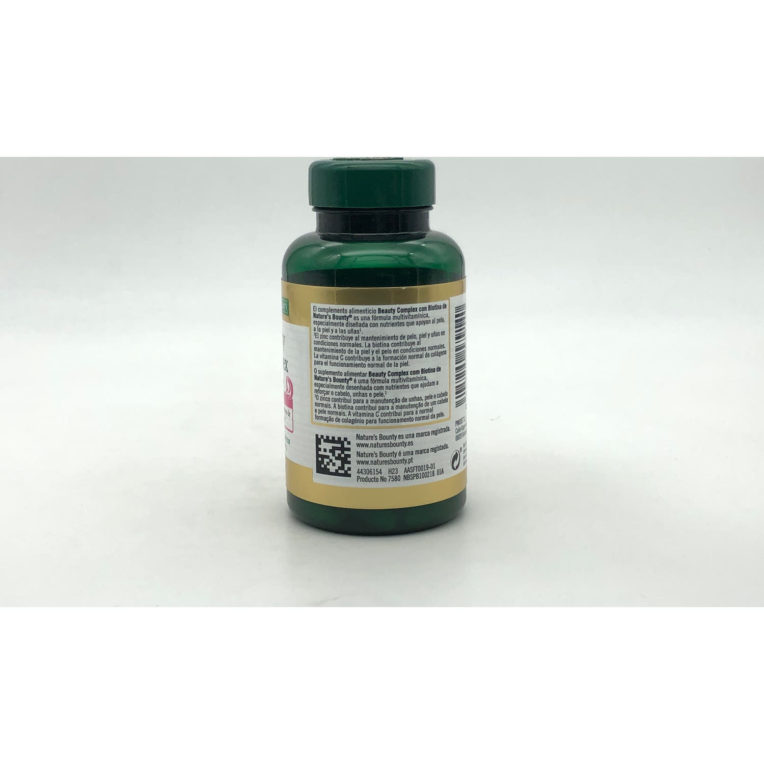 Comprimidos de beleza Bounty da natureza Lex com Biotina 60 comprimidos
