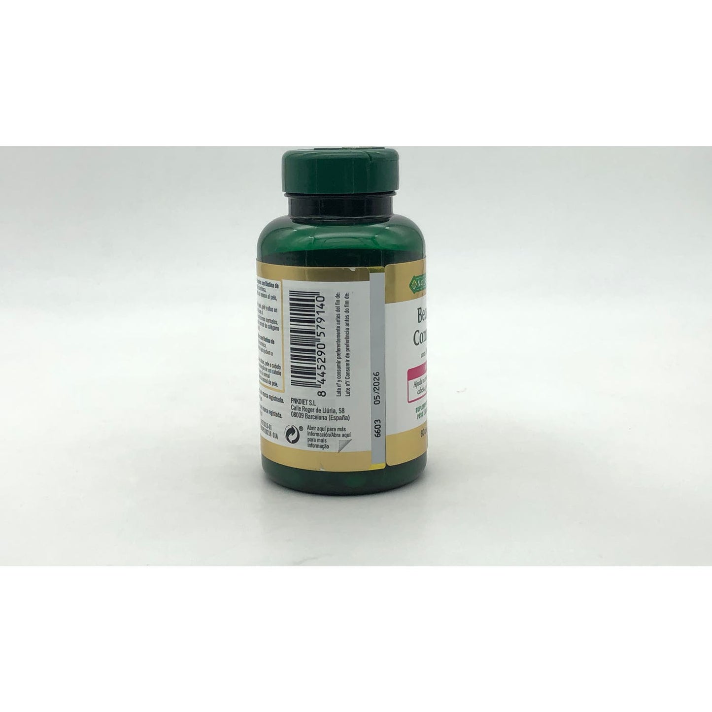 Comprimidos de beleza Bounty da natureza Lex com Biotina 60 comprimidos