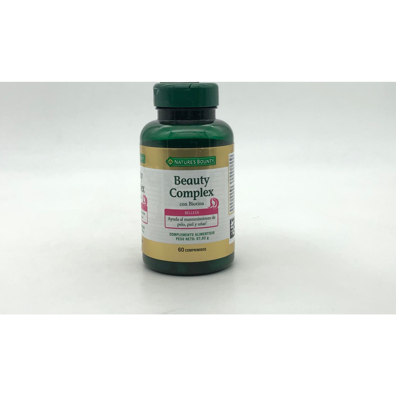 Comprimidos de beleza Bounty da natureza Lex com Biotina 60 comprimidos