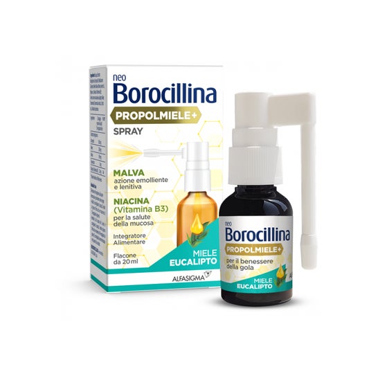 Neoborocillina Propolmiele + Spray Miel Eucaliptus 20ml