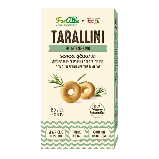 ForAlle Tarallini Romero Sin Gluten 6x30 g