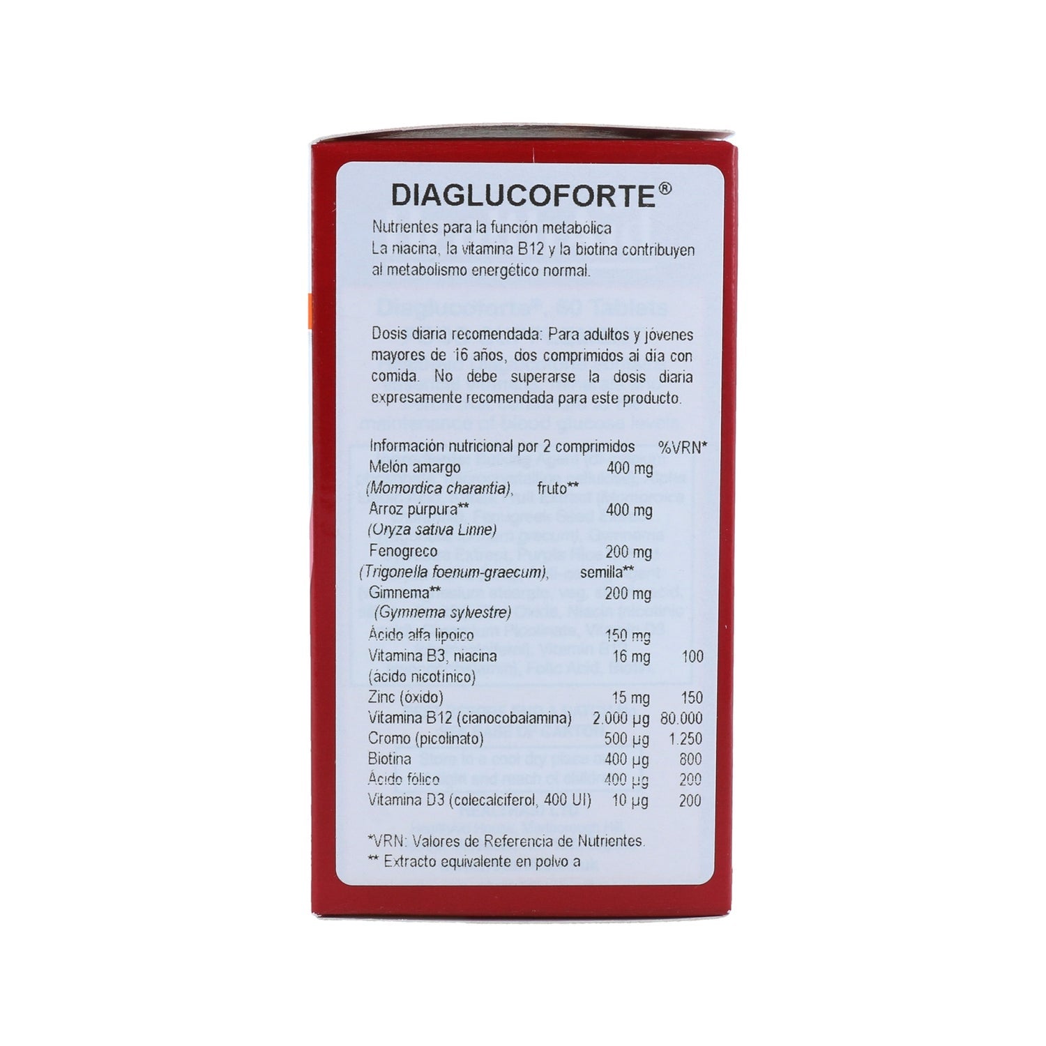 Auxiliar de Saúde Diaglucoforte 60 Comp.