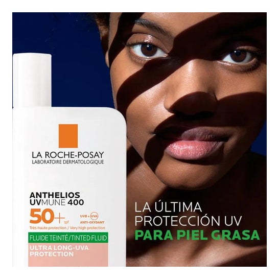 La Roche-Posay Anthelios UVMUNE 400 Oil Control Fluido SPF50+ con Color 50ml