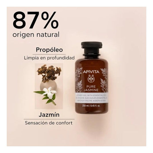 Apivita gel de Ducha Pure Jasmin 250 ml