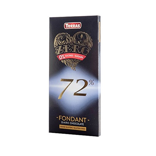 Torras Chocolate Negro 72% Zero 100 g