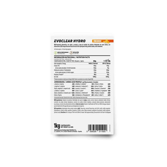 HSN Evoclear Hydro Naranja 1kg