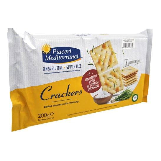 Eurospital Piaceri Mediterranei Crackers Sin Gluten 200g