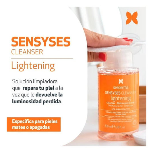 Sesderma Sensyses Cleanser Lightening Desmaquillante Limpiador 200ml