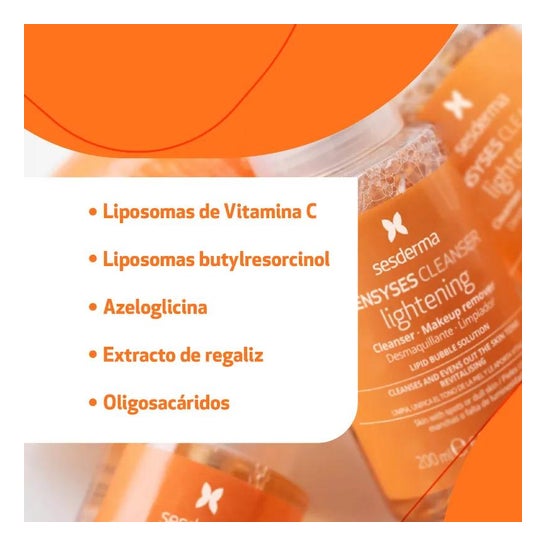 Sesderma Sensyses Cleanser Lightening Desmaquillante Limpiador 200ml