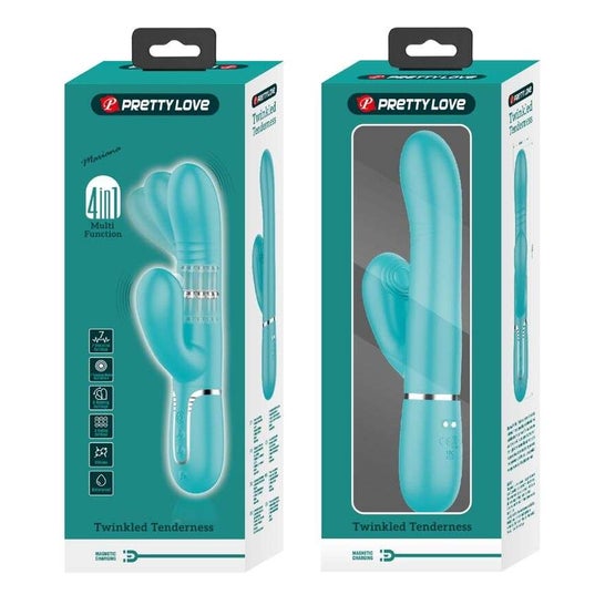 Pretty Love Vibrador Punto G Multifunción Verde Agua 1ud