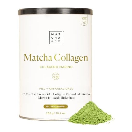 Matcha & Co Matcha Collagen Colágeno Marino Sabor Limón 290g