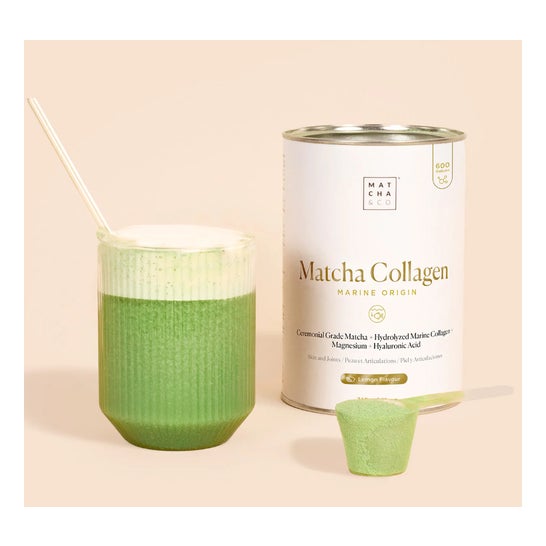 Matcha & Co Matcha Collagen Colágeno Marino Sabor Limón 290g