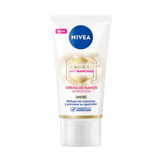 Nivea Luminous 630º Antimanchas Crema Manos SPF15 50 ml