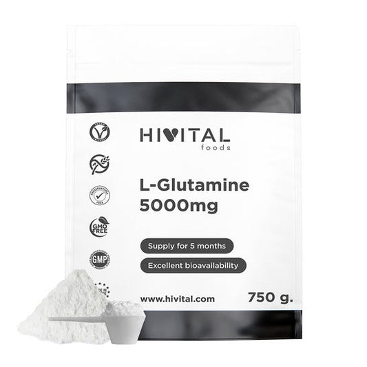 HIVITAL L-Glutamina 5000 mg 750 g