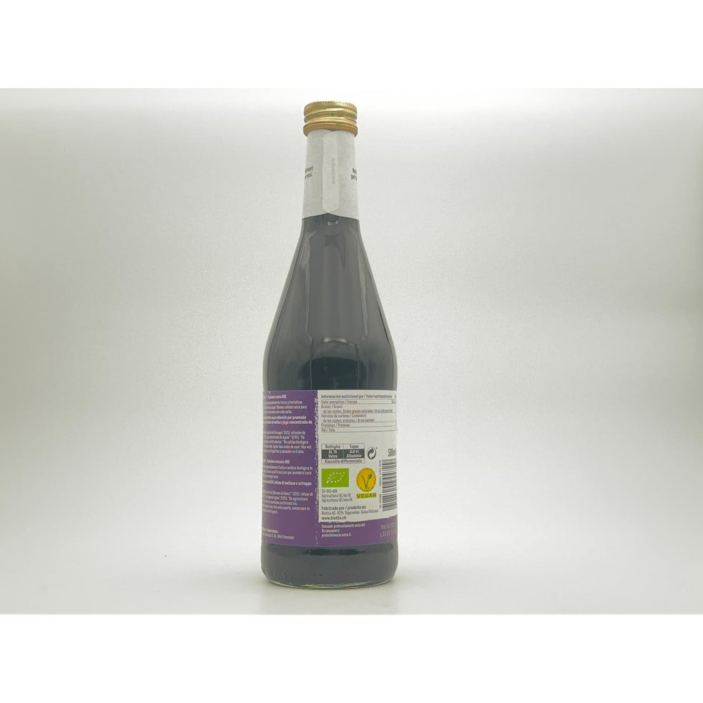 Biotta Jugo de Mirtilos Negros BIO 500ml