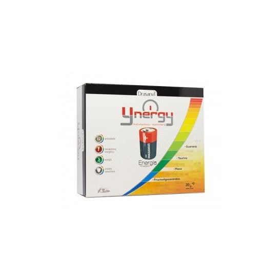 Drasanvi Ynergy Energía Inmediata 20 Ampollas 15ml