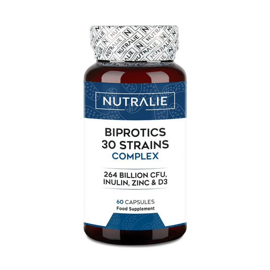 Nutralie Probióticos 30 Cepas 264 Billones UFC Biprotics 60caps