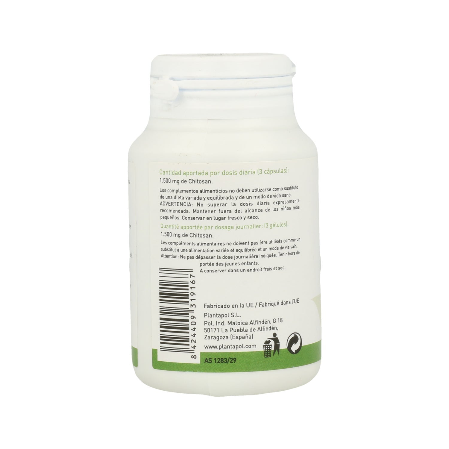 Plantapol Chitosan 60caps
