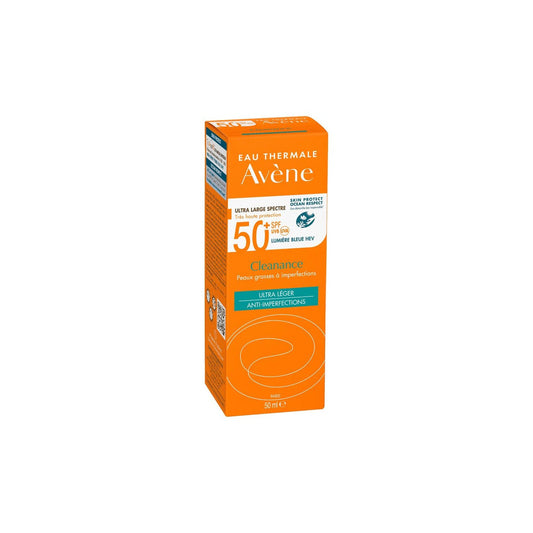 Avène Solar Cleanance Matificante SPF50+ 50ml