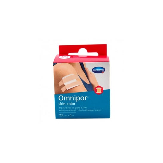 Hartmann Omnipor Hipoalergénico Skin Color 2,5cmx5m