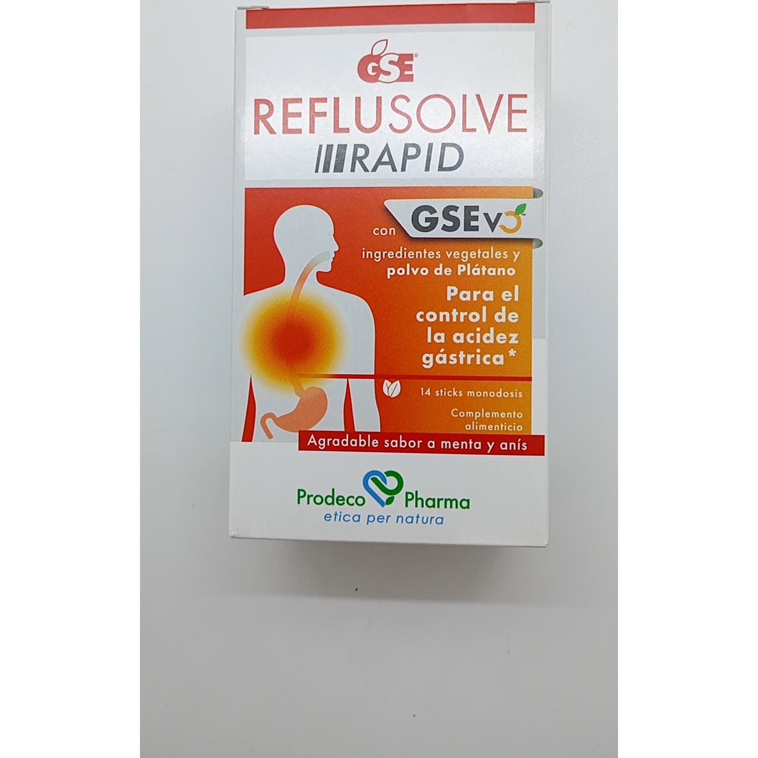 Gse Reflusolve Rapid Menta Y Anís 14x10ml