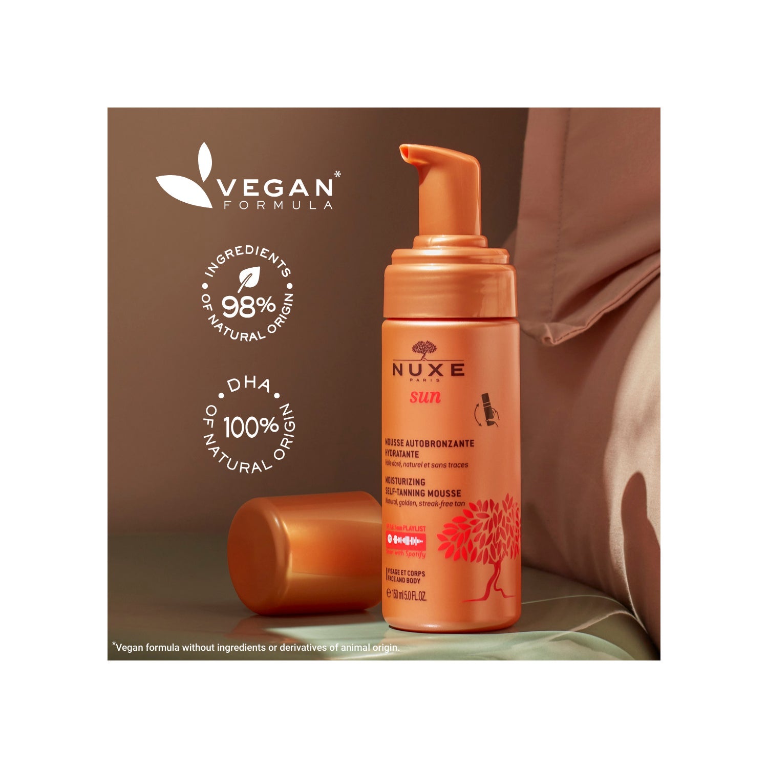 Nuxe Sun Espuma Autobronceadora Hidratante 150ml