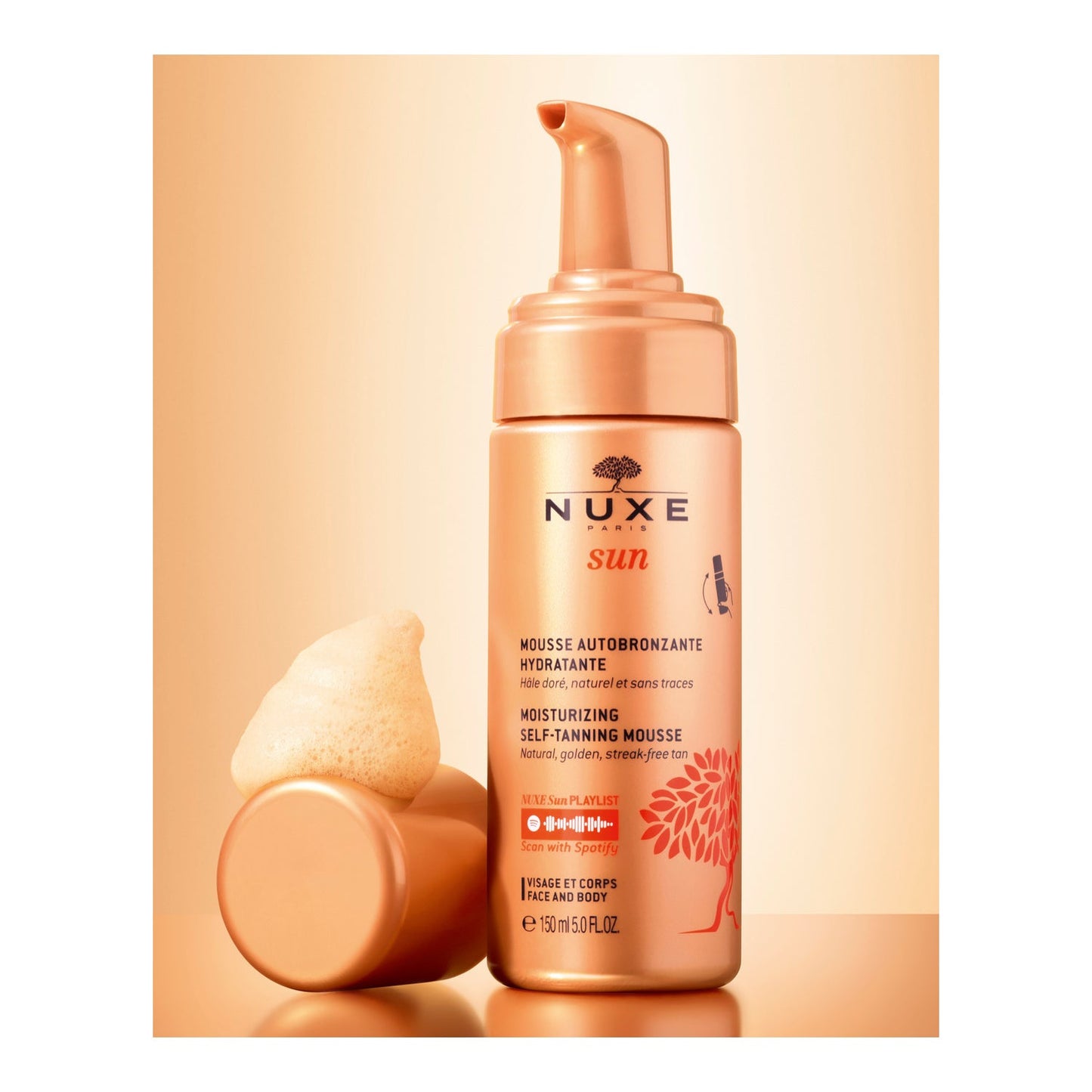 Nuxe Sun Espuma Autobronceadora Hidratante 150ml