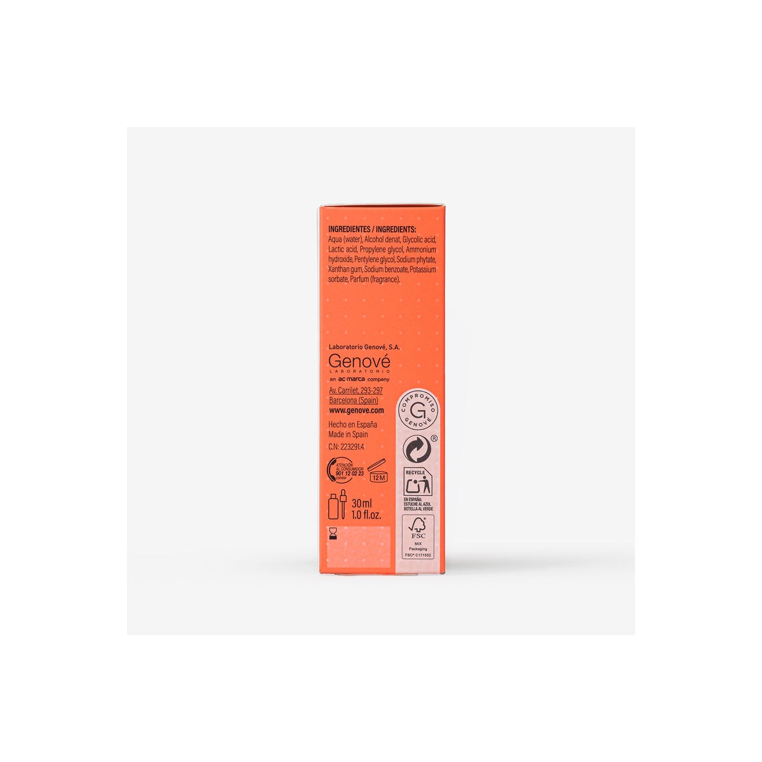 Rederm Gel Renovador Intensivo 15% AHA 30 ml