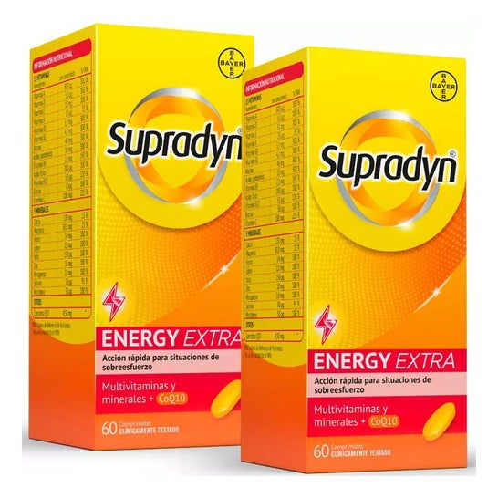 Supradyn Energy Extra 2x60 comprimidos
