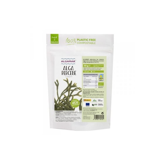 Algamar Alga Percebe Deshidratado Bio 50 g