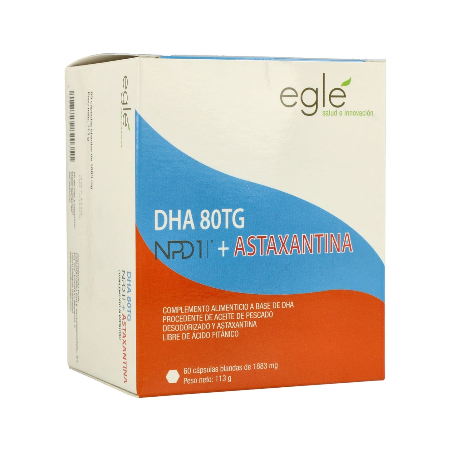 Egle NPD1 DHA 80TG Astaxantina 60caps