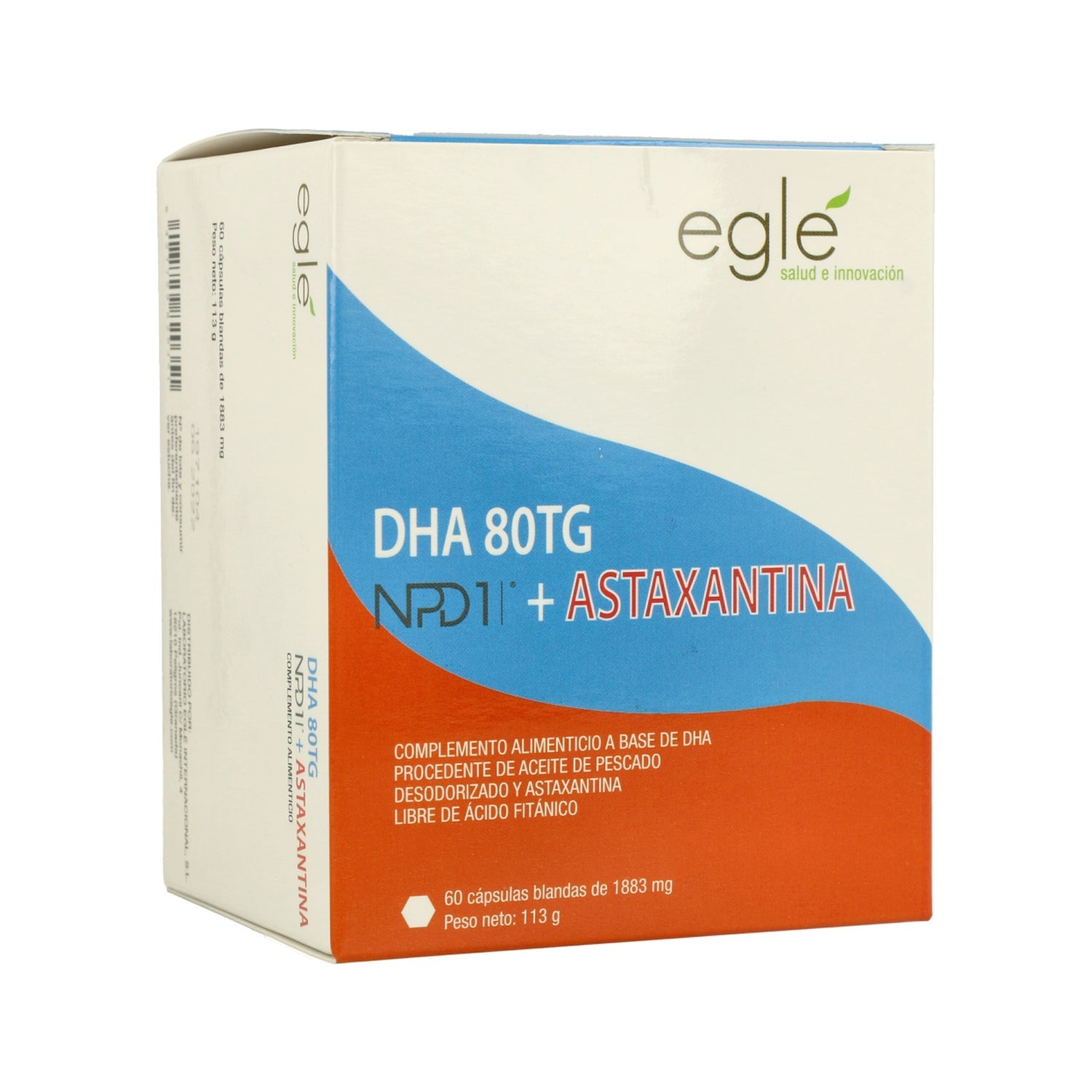 Egle NPD1 DHA 80TG Astaxantina 60caps