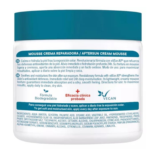 Ecran Aftersun Cream Mousse 350ml