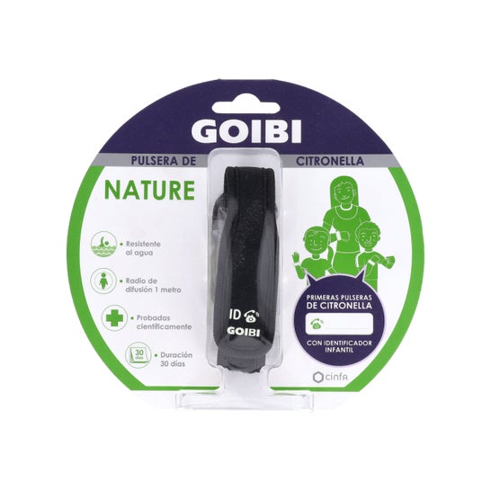 Goibi Nature pulsera de citronella negra 1ud