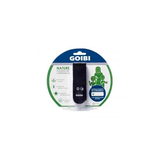 Goibi Nature pulsera de citronella negra 1ud