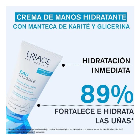Uriage Eau Thermale Crema de Manos Hidratante 50ml