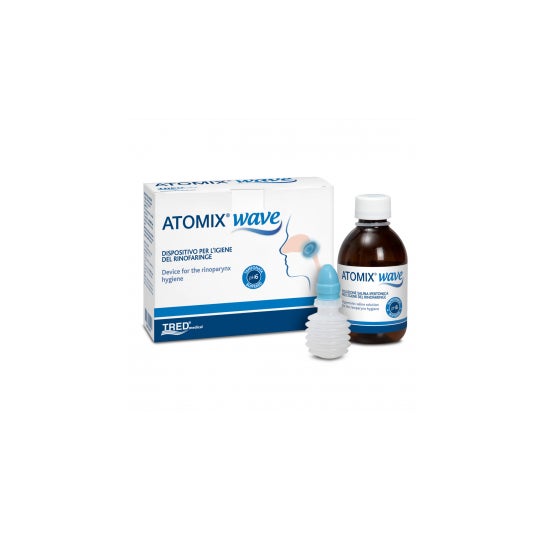 Onda Atomix en las vías respiratorias aéreas