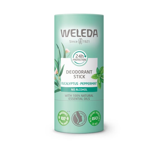Weleda Desodorante Stick 24h Eucalipto Menta Piperita 50g